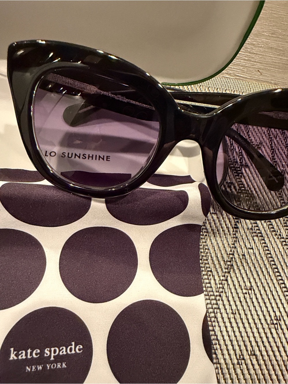 kate spade Black Sunglasses